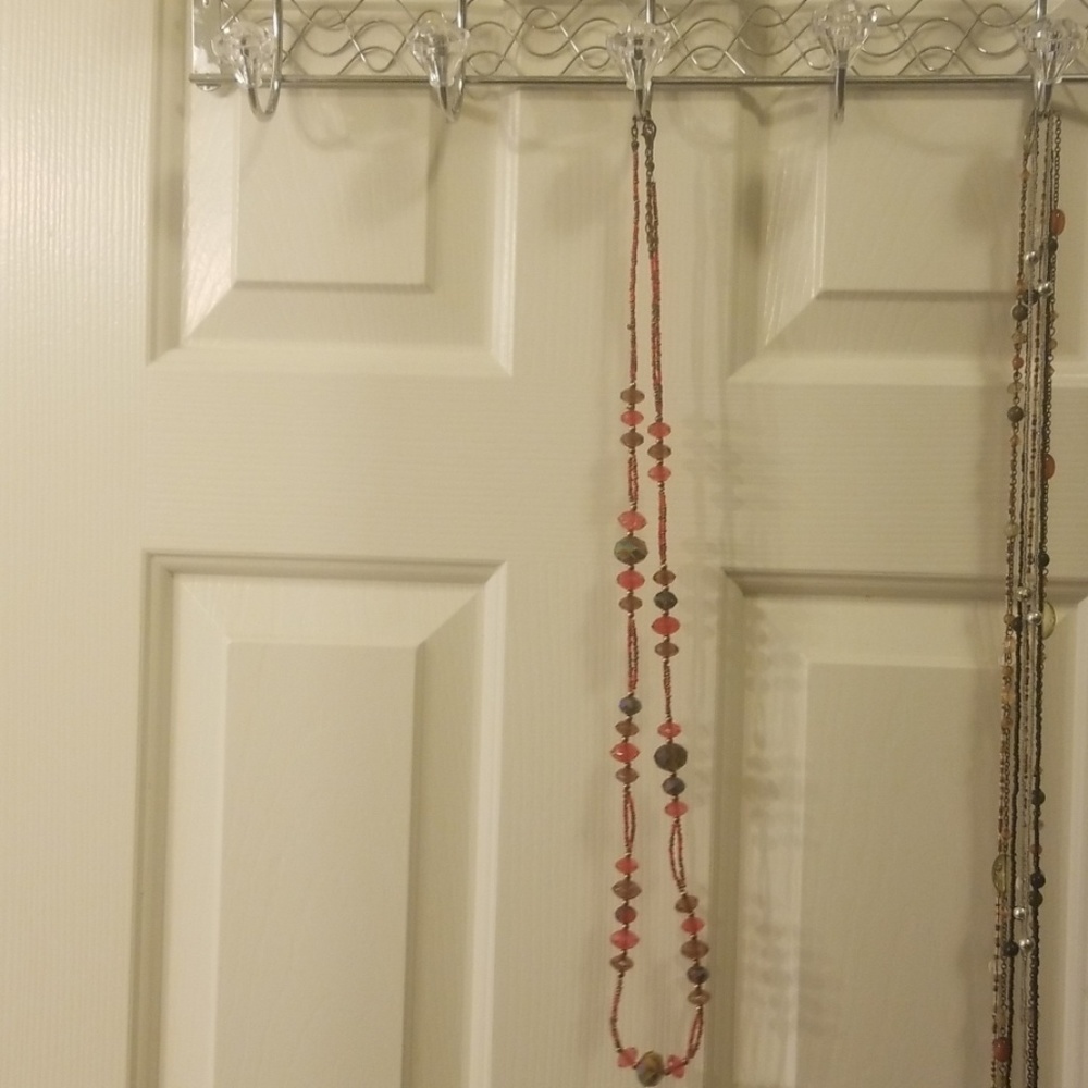Gorgeous glass charming Charlie  beaded necklace